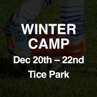 Winter Camp: December 20th -22nd at Tice Park