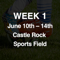 Week 1: Jun 10th - 14th at Castle Rock Park
